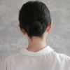 ヘアピン シリコン すべり止め付き 4.5cm 2本セット スリーピン