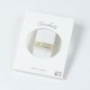 【Finobelle】ジャパンプレミアム 22金厚メッキ SHINE ラウンドカット 11号 2本セット リング 指輪