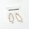 【LIMITED NUMBER】ピアス ニッケルフリー 2way ハンタームーン バックキャッチピアス