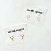 【LIMITED NUMBER】ピアス ニッケルフリー ブライトスター ミニフープピアス