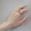 リング ニッケルフリー スマイル メタル フリーサイズ 指輪