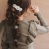 【LIMITED NUMBER】Hair Ornaments ヘアゴム ニッケルフリー ヴィンテージ風 サークル フラワー ヘアポニー ブレスポニー