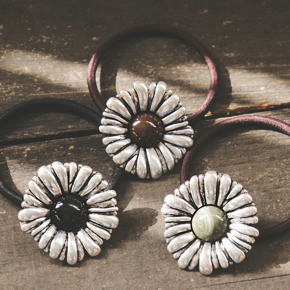 蝶と花 ヘアゴム No.138 異なり 