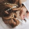 【LIMITED NUMBER】Hair Ornaments ヘアゴム ニッケルフリー ヴィンテージ風 ムーン ヘアポニー ブレスポニー