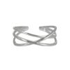 リング ニッケルフリー メタル 3連風 クロス フリーサイズ 指輪