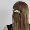 【LIMITED NUMBER】Hair Ornaments バレッタ セルロースアセテート レクタングル フランス製