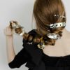 【LIMITED NUMBER】Hair Ornaments バレッタ セルロースアセテート レクタングル フランス製