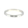【Finobelle】minimal silver collection リング ニッケルフリー シルバー925 スクエア ライン ホワイトトパーズ 13号 指輪