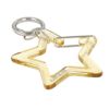 【LIMITED NUMBER】MELLOW-KEYCHARM スター クリア カラー メッセージ キーチャーム