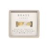 リング 経年変化 BRASS しんちゅう ハーフ テクスチャー ハグ フリーサイズ 指輪 ニッケルフリー ケース入り