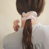 シュシュ シマー メタル ストーン ツイスト リング ヘアゴム ヘアポニー