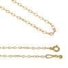 【Finobelle】necklace charm/選べるペンダントチャーム ゴールド厚メッキ 平アズキチェーン ショートネックレス ニッケルフリー