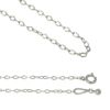【Finobelle】necklace charm/選べるペンダントチャーム 本ロジウム厚メッキ 平アズキチェーン ショートネックレス ニッケルフリー