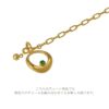 【Finobelle】necklace charm/選べるペンダントチャーム ゴールド厚メッキ 楕円チェーン ショートネックレス ニッケルフリー