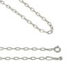 【Finobelle】necklace charm/選べるペンダントチャーム 本ロジウム厚メッキ 楕円チェーン ショートネックレス ニッケルフリー