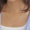 【Finobelle】necklace charm/選べるペンダントチャーム ゴールド厚メッキ キヘイチェーン ショートネックレス ニッケルフリー