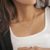 【Finobelle】necklace charm/選べるペンダントチャーム 本ロジウム厚メッキ サークル 天然石 スモーキークォーツ ネックレスチャーム ニッケルフリー