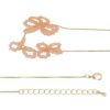 ネックレス beads accessory ニッケルフリー ビーズ フラワー ショートネックレス