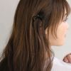 ヘアピン beads accessory カットビーズ リボン 2本セット アメピン カフピン