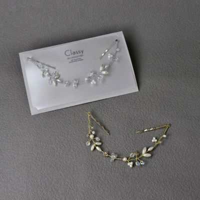 Classy GARDEN イヤリング ニッケルフリー フラワー メタル